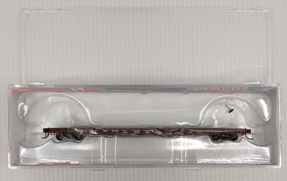 BLMA Models 17002 N ATSF GSC 60' Flat Car #90934 EX/Box