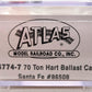 Atlas 34774-7 N Scale ATSF 70 Ton Hart Ballast Car #86508 LN/Box