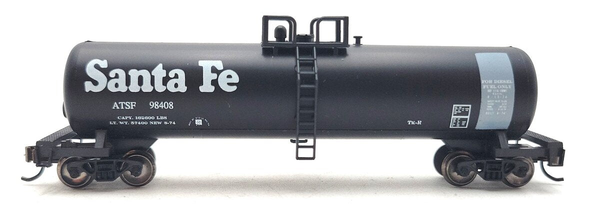 Roundhouse 8442 N Santa Fe 50' Modern Tank Car #98408 LN/Box