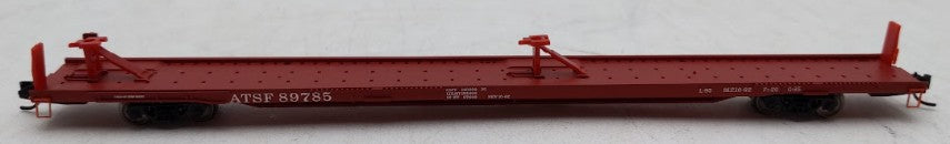 Trainworx Inc. 28525-02 N ATSF Pullman-Standard 85' Intermodal Flatcar #89785 LN/Box