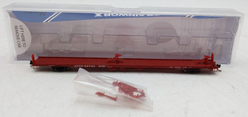 Trainworx Inc. 28525-02 N ATSF Pullman-Standard 85' Intermodal Flatcar #89785 LN/Box