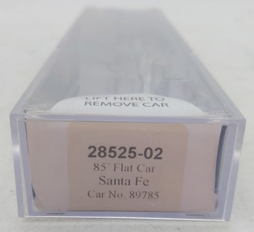 Trainworx Inc. 28525-02 N ATSF Pullman-Standard 85' Intermodal Flatcar #89785 LN/Box
