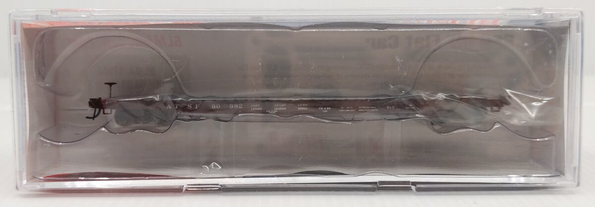 BLMA Models 17004 N ATSF GSC 60' Flatcar #90982 LN/Box
