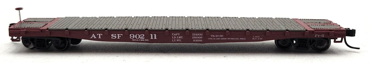 Athearn 10831 N Scale Santa Fe 53' Flatcar #90211 LN/Box