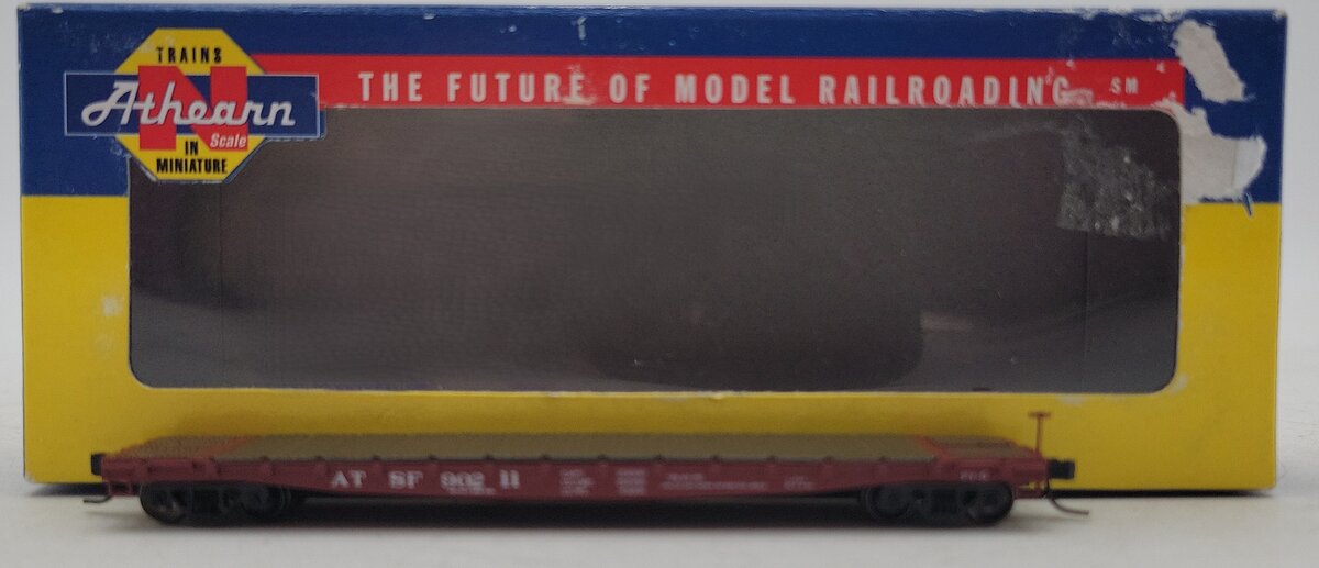 Athearn 10831 N Scale Santa Fe 53' Flatcar #90211 LN/Box