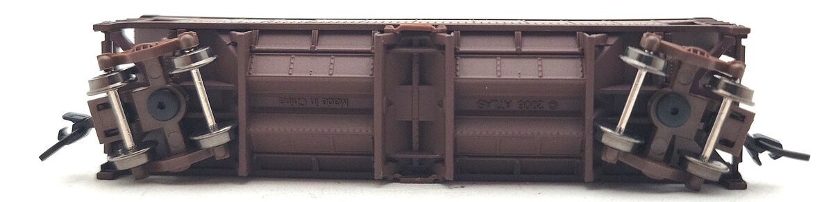 Atlas 34774-9 N Scale ATSF 70 Ton Hart Ballast Car #86525 LN/Box