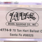 Atlas 34774-9 N Scale ATSF 70 Ton Hart Ballast Car #86525 LN/Box