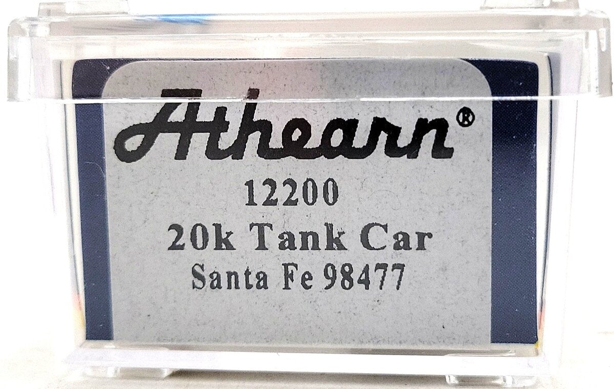 Athearn 13733 N Atchison Topeka Santa Fe RTC 20,900 Gallon Tank Car #98477 LN/Box