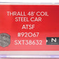 Scale Trains SXT38632 N Santa Fe Thrall 48' Coil Steel Car #92067 NIB