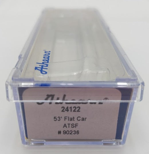 Athearn 24122 N Santa Fe 53' GSC Flat Car #90236 EX/Box
