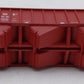 Bluford Shops 14063 N Scale Santa Fe 70T 3 Bay 14 Panel Rib Side Hooper #80098 EX/Box