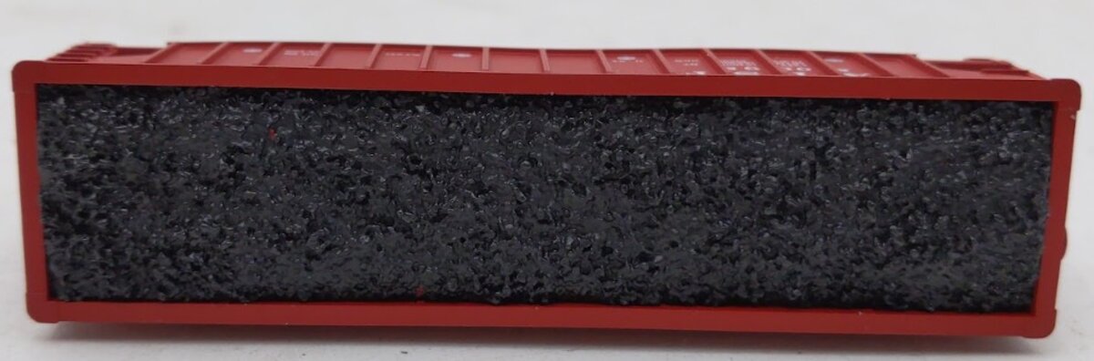 Bluford Shops 14063 N Scale Santa Fe 70T 3 Bay 14 Panel Rib Side Hooper #80098 EX/Box