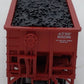 Bluford Shops 14063 N Scale Santa Fe 70T 3 Bay 14 Panel Rib Side Hooper #80098 EX/Box