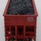 Bluford Shops 14063 N Scale Santa Fe 70T 3 Bay 14 Panel Rib Side Hooper #80098 EX/Box