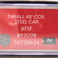 Scale Trains SXT38634 N Santa Fe Thrall 48' Coil Steel Car #92078 NIB