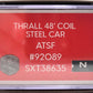 Scale Trains SXT38635 N Santa Fe Thrall 48' Coil Steel Car #92089 NIB