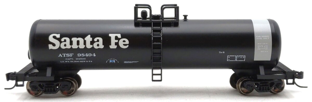 Athearn 13735 N Atchison Topeka Santa Fe RTC 20,900 Gallon Tank Car #98494 LN/Box