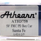 Athearn 3758 N Santa Fe 50' FMC Superior Plug Door Box #152127