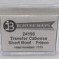 Bluford Shops 24190 N Scale Frisco Short Roof Transfer Caboose #1311 EX/Box