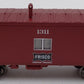 Bluford Shops 24190 N Scale Frisco Short Roof Transfer Caboose #1311 EX/Box