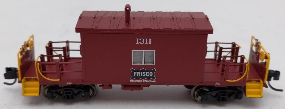 Bluford Shops 24190 N Scale Frisco Short Roof Transfer Caboose #1311 EX/Box