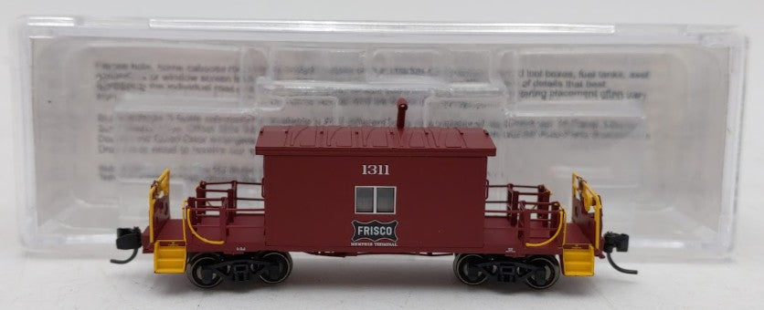 Bluford Shops 24190 N Scale Frisco Short Roof Transfer Caboose #1311 EX/Box
