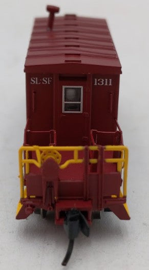 Bluford Shops 24190 N Scale Frisco Short Roof Transfer Caboose #1311 EX/Box