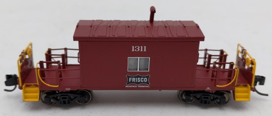 Bluford Shops 24190 N Scale Frisco Short Roof Transfer Caboose #1311 EX/Box