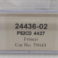 Trainworx Inc 24436-02 N St.Louis-San Francisco PS2CD 4427 Hopper #79043