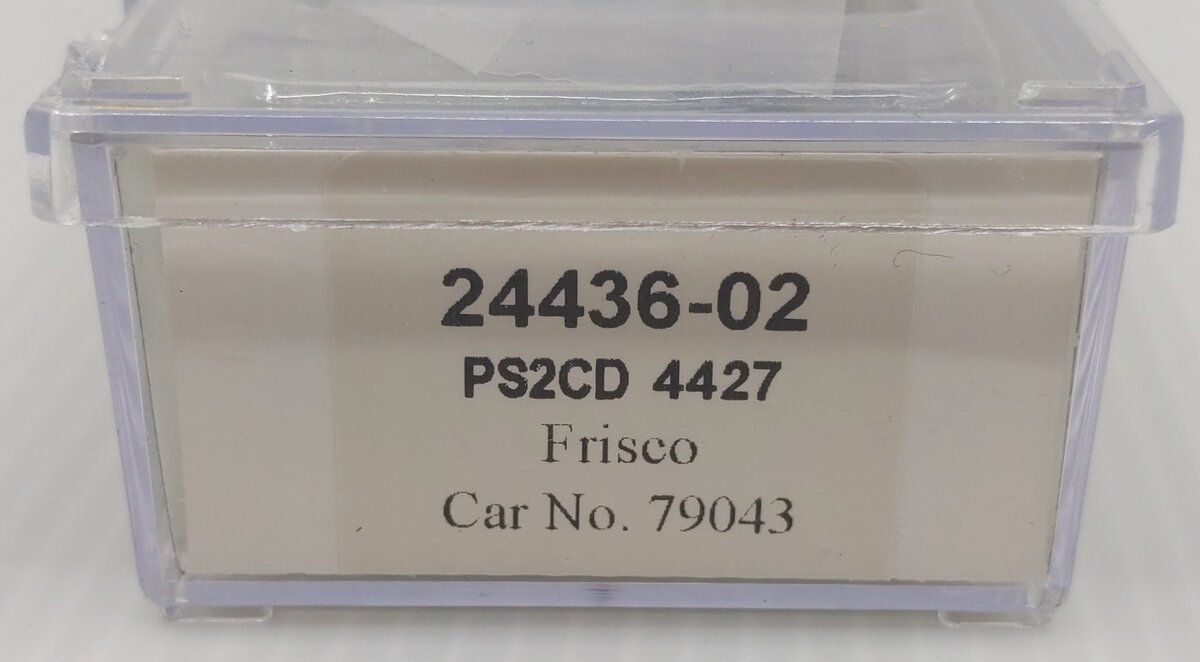 Trainworx Inc 24436-02 N St.Louis-San Francisco PS2CD 4427 Hopper #79043