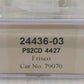 Trainworx Inc 24436-03 N Frisco PS2CD 4427 Covered Hopper #79070