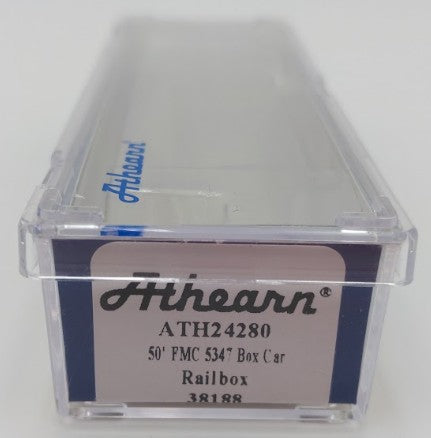 Athearn ATH24280 N Scale RailBox 50' FMC 5347 Box Car #38188