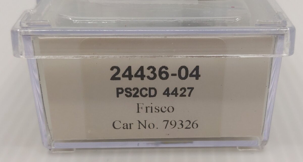 Trainworx Inc 24436-04 N Frisco PS2CD 4427 Covered Hopper #79326 LN/Box