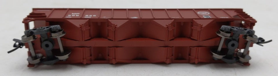Trainworx Inc 2403-22 N Scale Missouri Pacific 100T Quad Hopper #588855 w Coal LN/Box
