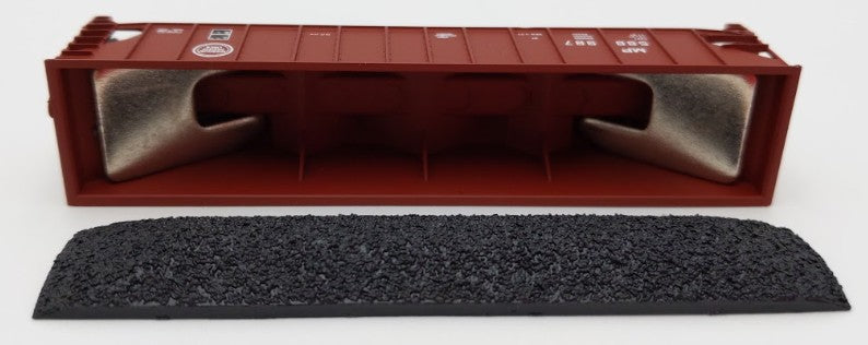 Trainworx Inc. 2403-24 N Scale MP 100-Ton 4-Bay Quad Hopper Car with Coal Load LN/Box