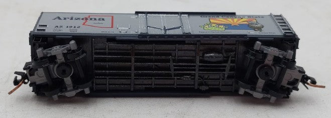 Micro-Trains 50200545 Z Scale Arizona 40' Standard Plug-Door Box Car #1912 EX/Box