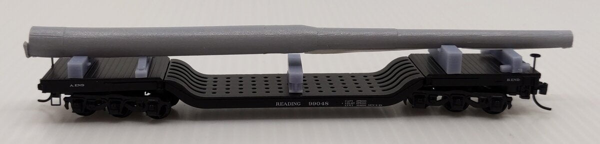 Micro-Trains 10900190 N Reading Depressed Center Flatcar #99048 w/Load LN/Box
