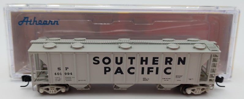 Athearn 28360 N Scale Southern Pacific PS-2 2893 3-Bay Covered Hopper #401994 EX/Box