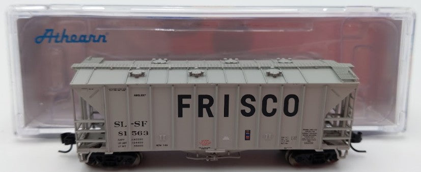 Athearn ATH23877 N St. Louis San Francisco GATC 2600 Airslide Hopper #81563 EX/Box