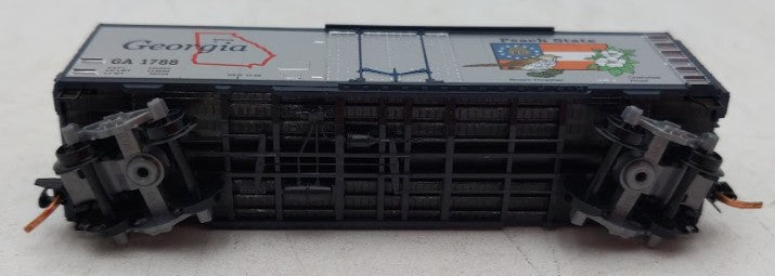 Micro-Trains 02100408 N Scale Georgia 40' Standard Plug Door Boxcar #1788 LN/Box