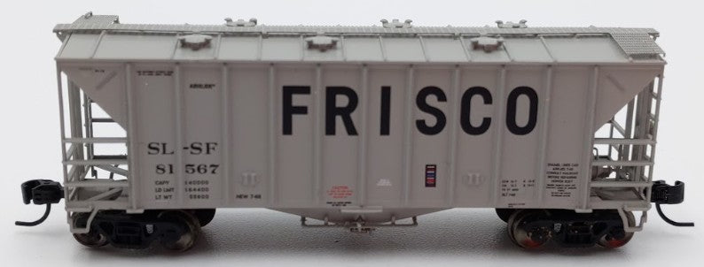Athearn 23878 N St. Louis San Francisco GATC 2600 Airslide Hopper #81567 EX/Box