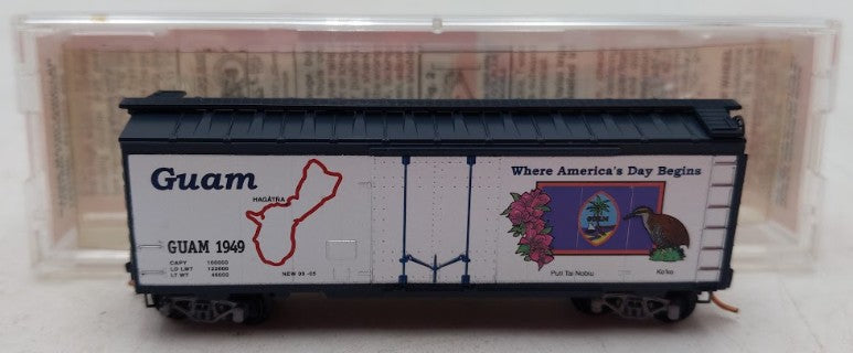 Micro-Trains NSC 05-02 N Scale Guam 40' Standard Boxcar #1949 EX/Box