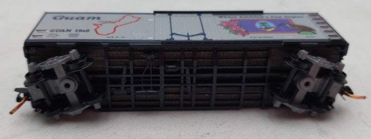Micro-Trains NSC 05-02 N Scale Guam 40' Standard Boxcar #1949 EX/Box
