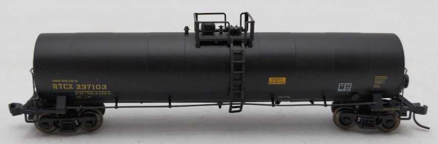 Atlas 30751 N Scale Republic Car Line 23,500 Gallon Tank Car #237103 EX/Box