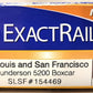 ExactRail EN-50809-2 N Scale SLSF 5200 Cu Ft Boxcar #154469 LN/Box