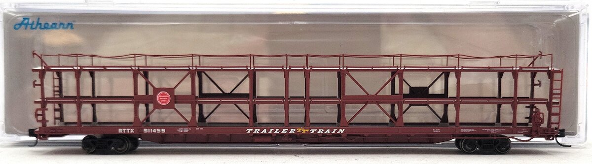 Athearn 14407 N MP/T&P F89-F Tri-Level Auto Rack #911459 LN/Box