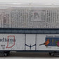 Micro-Trains 50200513 Z Scale Indiana State 40' Steel Plug Door Boxcar #1816 EX/Box