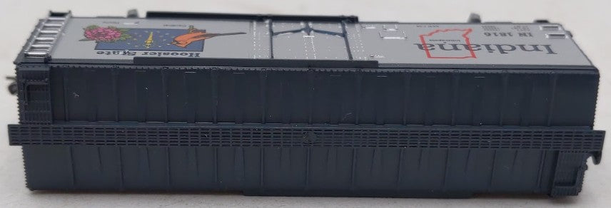 Micro-Trains 50200513 Z Scale Indiana State 40' Steel Plug Door Boxcar #1816 EX/Box