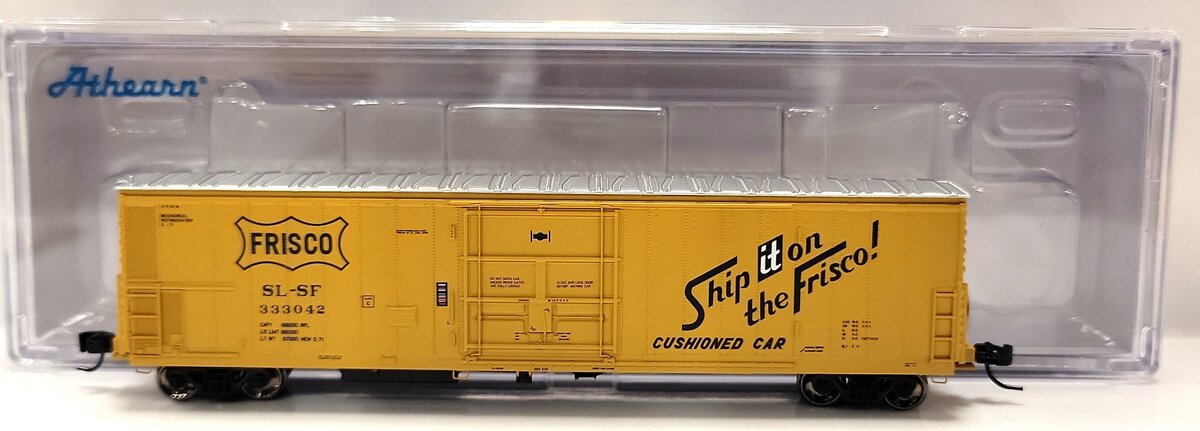 Athearn 24616 N St. Louis San Francisco FGE 57' Mechanical Reefer #333042 NIB