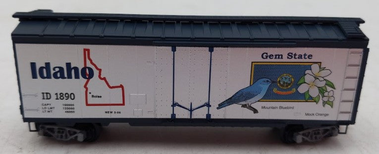 Micro-Trains 02100398 N Idaho State Car 40' Standard Plug Door Boxcar #1890 LN/Box